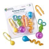 Learning Resources Helping Hands Fine Motor Tool Set Toy - Sensory Bin Sand Toys, Montessori, Plastic Tweezers, Therapy Games For Toddler, Homeschool Preschool Supplies