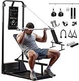 Speediance Home Gym, Smart AI-Powered Multi-Functional Smith Machine for Full Body Strength Training, All-in-one Gym Equipment, Digital Weight System, Workout Station, Squat Rack, Gym Monster 2