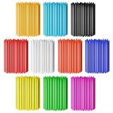 PSLER 72PCS Spoke Skins Covers for Dirt Bike Bicycle Wheelchair Colors