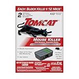 Tomcat Mouse Killer Child Resistant, Disposable Station, 2 Pre-Filled Ready-To-Use Bait Stations