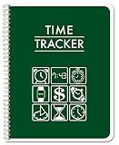 BookFactory Time Tracker Notebook, Wire-O, 100 Pages