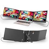2025 New Upgraded Laptop Screen Extender Portable Monitor, 1080P FHD IPS Screen, Monitor Extender for Laptop, Fit for 13-17" Laptops, Plug & Play Compatiable with Windows/Mac/Android/Switch (14 inch)