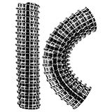 KeeTidy Vacuum Replacement Parts Compatible with Shark Rocket Vacuum Cleaner Models HV300, HV302, HV320, HV321, Lower Nozzle Rocket Hose Replacement, 6" x 1.25" ID (2 Pack)