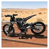 Filkur Electric Dirt Bike for Surron Light Bee X, 1:9 Scale Off-Road Motorcycle Miniature, DIY Motorcycle Handcrafted Collectible Gift (Grey)