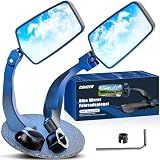 COICER E Bike Mirror Handlebar Mount, Bicycle Mirror for Handlebar Rearview