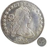 Rare Collectible Antique Historical Coin Exquisite Cameo Design Old Silver Dollar Souvenir Reproduction Artwork Uncirculated Morgan Collection Silver Dollar1795(1PCS)