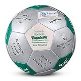 Trainers Warehouse Session Openers Thumball 6" | Icebreaker Game for Training | Stimulate Conversations About Motivations and Goals | 32 Panels to Prompt Conversation