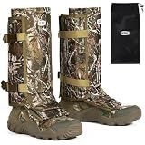 GearOZ Snake Gaiters Chaps, Durable Lower Legs Anti-Snake Bite Guards Camo