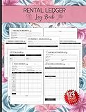 Rental Ledger Book: Simple Rental Property Management Log Book for Landlord and Property Manager
