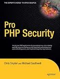 Pro PHP Security