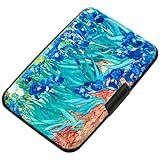 Kaabao Credit Card Holder Small RFID Blocking Wallet Business Metal Slim Mini Aluminum Hard Case for Women Men Gift (Lrises)