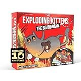 Exploding Kittens: The Board Game - The Action Packed Party Game to Celebrate 10th Birthday - 2-6 Players Aged 7+ - Great for Adults, Teens, Collectors, Kids