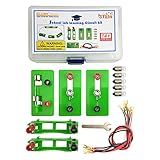 EUDAX Physics Science Lab Learning Circuit kit,Electricity Experiment Set,Building Circuits for Student Junior Senior High School Students (Basic kit)