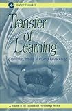 Transfer of Learning: Cognition, Instruction, and Reasoning