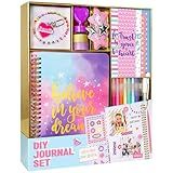 Nollh DlY Journal Kit for Girls Scrapbook Gifts for 8-12 Year Old Girl
