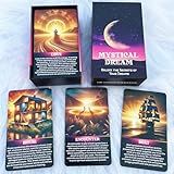 Mystical Dream Oracle Deck, Oracle Cards for Beginners, 80 Dream Symbol Oracle Deck for Intuition, Shadow Work, and Emotional Healing, Spiritual Self-Discovery, Night Vision Interpretation Tool