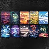 Proxy Cards for Magic The Gathering, Alternative Custom Art DIY Cards, Poster Style Dual Lands, Normal