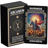 Metaphoracle Arcanum: A Hybrid Tarot-Oracle Deck with Expanded Keywords by River Aether - 78 Tarot Cards with Meanings on Them for Beginners to Advanced Readers