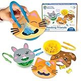 Learning Resources Fine Motor Feeding Friends, 39 Pieces, Ages 3+, Toddler Toys, Montessori Toys, Preschool Learning Activities