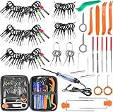Terminal Removal Tool Kit 96 Pcs Depinning Tool Electrical Connector Pin Removal Tool Kit Pin Extractor Tool Set Wire Terminal Release Tool for Automotive Car Household Devices