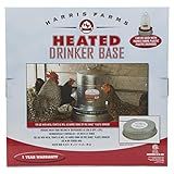 Harris Farms Manna Pro Chicken Supplies | Chicken Waterer Heated Base | Harris Farms Poultry Drinker | Chicken Coop Accessories