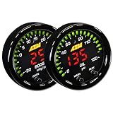 AEM X-Series Digital 52mm Gauge Set + Boost 35psi + Oil/Fuel Pressure 150psi
