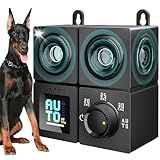 Anti Barking Device for Dogs, Ultrasonic Dog Bark Deterrent Devices with 4 Modes Up to 50ft (270°), Dog Barking Deterrent Devices, Bark Box, Barking Control Devices for Dog Training in Outdoor/Indoor