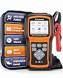 UPGRADED NT630 Plus, FOXWELL NT630 Pro 2-in-1 ABS SRS OBD2 Scanner & Battery Tester, Car Scan Tool with 12V Battery Load Analyzer, 100-3000CCA, ABS Bleed, BMS/OIL/SAS/EPB Reset, Live Data, Active Test