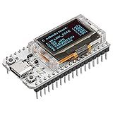 MakerFocus ESP32 OLED WiFi Kit V3 Integrated WiFi Bluetooth CP2102 IoT Development Board with 0.96-inch OLED Display for Arduino Intelligent Scenes
