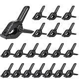 20 Pcs Winter Pool Cover Clips - Windproof Spring Clamps for Above Ground Steel Wall Pools, 4.3'' Length