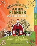 The Backyard Homestead Seasonal Planner: What to Do & When to Do It in the Garden, Orchard, Barn, Pasture & Equipment Shed