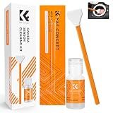 K&F CONCEPT Camera Cleaning Kit16mm APS-C Frame Sensor Cleaning Swab*6 + 20ml Sensor Cleaner, DSLR SLR Digital Camera CMOS Cleaning Compatible with Nikon Sony Canon Camera Clean