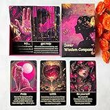 MUILKVY Oracle Cards for Beginners: Energy Healing, Reveal Soul's Truth, Clear Karmic Cards