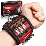 Stocking Stuffers for Men Women Gifts Magnetic Wristband: Men Gifts Tool Belt Magnet Wrist for Holding Screws Nails Christmas Gadget for Dad Adults Him Husband Who Have Everything (1)