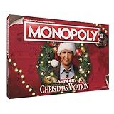 Monopoly National Lampoons Christmas Vacation, Featuring Themed Tokens Squirrel, Egg Nog Glass, Chainsaw & More, 2-6 Players, Ages 15+, Play Time 60+, Officially Licensed National Lampoons Board Game