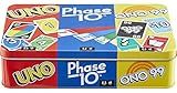 Mattel Games Set of 3 Card Games with UNO, Phase 10 & ONO 99, Travel Fun for Kids & Family Night with Storage Tin Box (Amazon Exclusive)