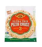 Golden Home Bakery Products Ultra Thin Pizza Crust, 12" (3 Pack)