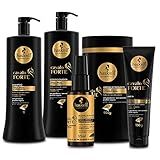 Haskell Kit Cavalo Forte Shampoo + Conditioner + Mask + Leave-in + Serum
