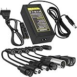 BOEEA Universal 42V 2A Charger with 6 Connections for 36V Lithium Battery, 10S Lithium Battery Fast Charger Replacement, Compatible with Razor, Jetson, Voyage, gotrax, ninebot and More