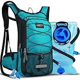 Lunidry Insulated Hydration Pack Backpack with 3L BPA Free Leak-Proof Water Bladder, Keep Liquids Cool for Up to 5 Hours, Daypack for Hiking, Running, Cycling, Hunting, Climbing