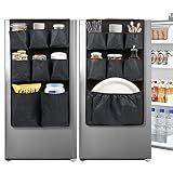 Mini Fridge Caddy Organizer Storage Bag, Over The Fridge Storage Organizer