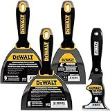 DEWALT Stainless Steel Putty Knife 3-Pack + FREE Bonus 9-in-1 Multitool | Soft Grip Handles | DXTT-3-140