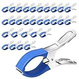 Pool Cover Clips for Above Ground Pools, 30 Pcs 4.7 Inch Stainless Steel Pool Cover Clamps, Windproof Clips for Above Ground Pool Cover