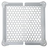 DEDEYA 100% Silicone Dishwasher Bag for Baby Small Items, Dishwasher Basket for Small Parts,Bottle Nipples,Toy Accessories and Pacifiers(Grey)