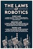 The Three Laws of Robotics Rules Science Fiction SciFi Geeky Inventor Handbook of Robotics Reference Chart Cool Wall Art Print Poster 12x18