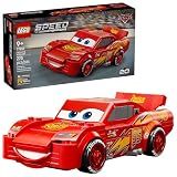 LEGO Speed Champions Lightning McQueen Toy - Disney Pixar Cars Building Blocks for Kids, Boys & Girls, Ages 9+ - Pretend Play Race Car & Bedroom Shelf Display - 77255