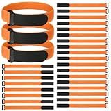 Cosmos 30 Pcs Soccer Goal Net Support Straps Attachment Strap Hook and Loop Fastening Ties for Holding Ball Placement Net to The Goal Posts Plant Trellis Support Ties for Outdoor Sport Soccer Training