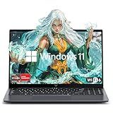 KAIGERR Laptop, Laptop Computer, AMD Ryzen 7 5700U(8C/16T, Up to 4.3GHz), 16GB RAM 512GB NVMe SSD, 15.6-in IPS Windows Laptop, WiFi 6, Numeric Keypad, HDMI Type-C USB3.2 Home Laptops Office Laptops