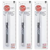 Excel Blades K18 Soft Grip Detail Craft Knife Set – Precision Fine Point #11 Angled Blades for Cutting & Trimming – Multi-Purpose Hobby, Scrapbooking, & Crafting Tools, Grey (3-Pack)