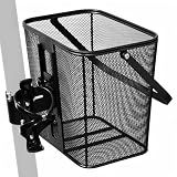Iron Mesh Heavy-Duty Quick Release Front Basket for Adult Electric Scooter